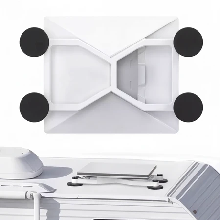 Spacetronik uchwyt magnetyczny do Starlink Mini balta