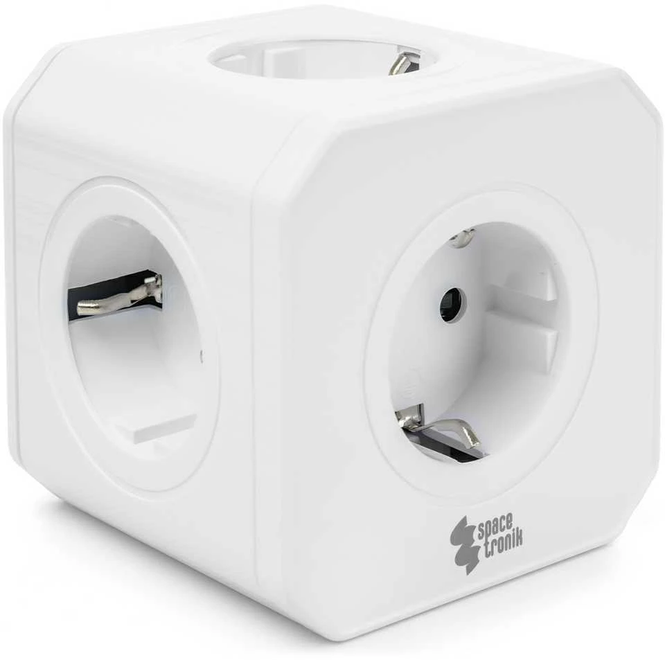 Spacetronik Maitinimo juostos kubas 5xAC SPS-C01W