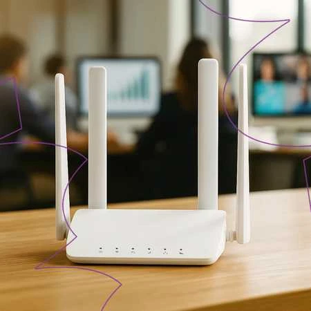 Spacetronik 5G CPE maršrutizatorius SIM kortelei 1Gb LAN SP-RM59