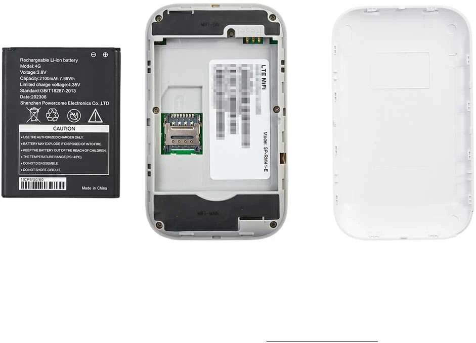 Spacetronik 4G mobilusis maršrutizatorius SIM kortelei SP-RM41-E