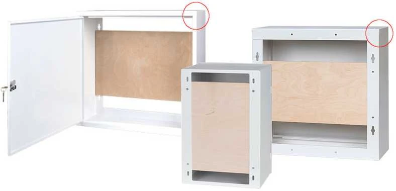 Spacetronik Metalinis korpusas TPR-4 v3 Spintelė 400x400x140