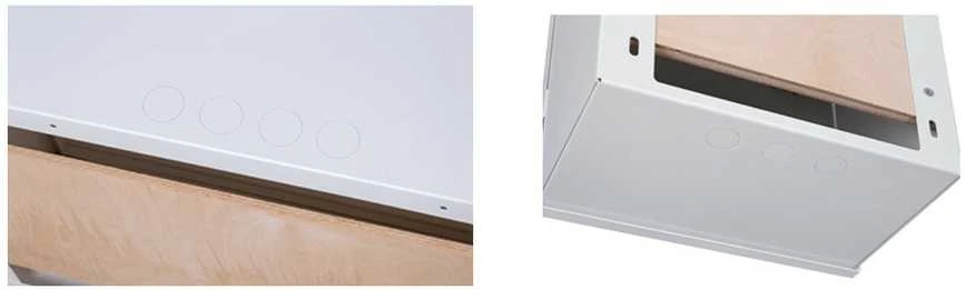 Spacetronik Metalinis korpusas TPR-4 v3 Spintelė 400x400x140