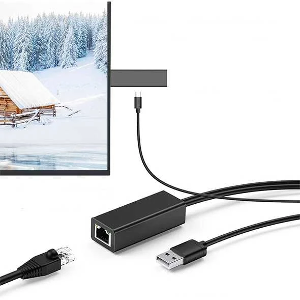 Spacetronik Mikro USB į RJ45 lizdo adapteris SPU-A03