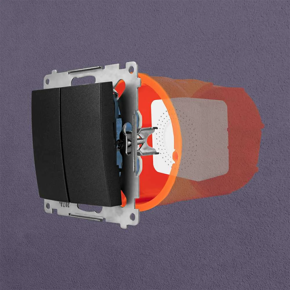 Spacetronik Mini Switch SMART WiFI Tuya 3 elektrinis jungiklis