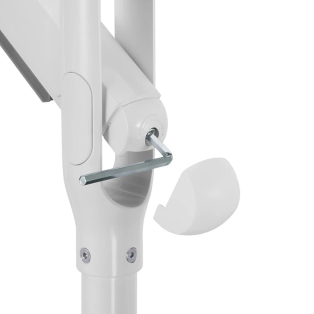 Laikiklis Spacetronik Mobilus TV monitoriaus stovas SPE-T01W 10kg, baltas