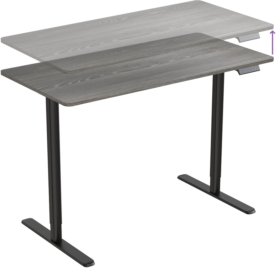Elektrinis rašomasis stalas Spacetronik Moris 121BG, 120 × 60 cm