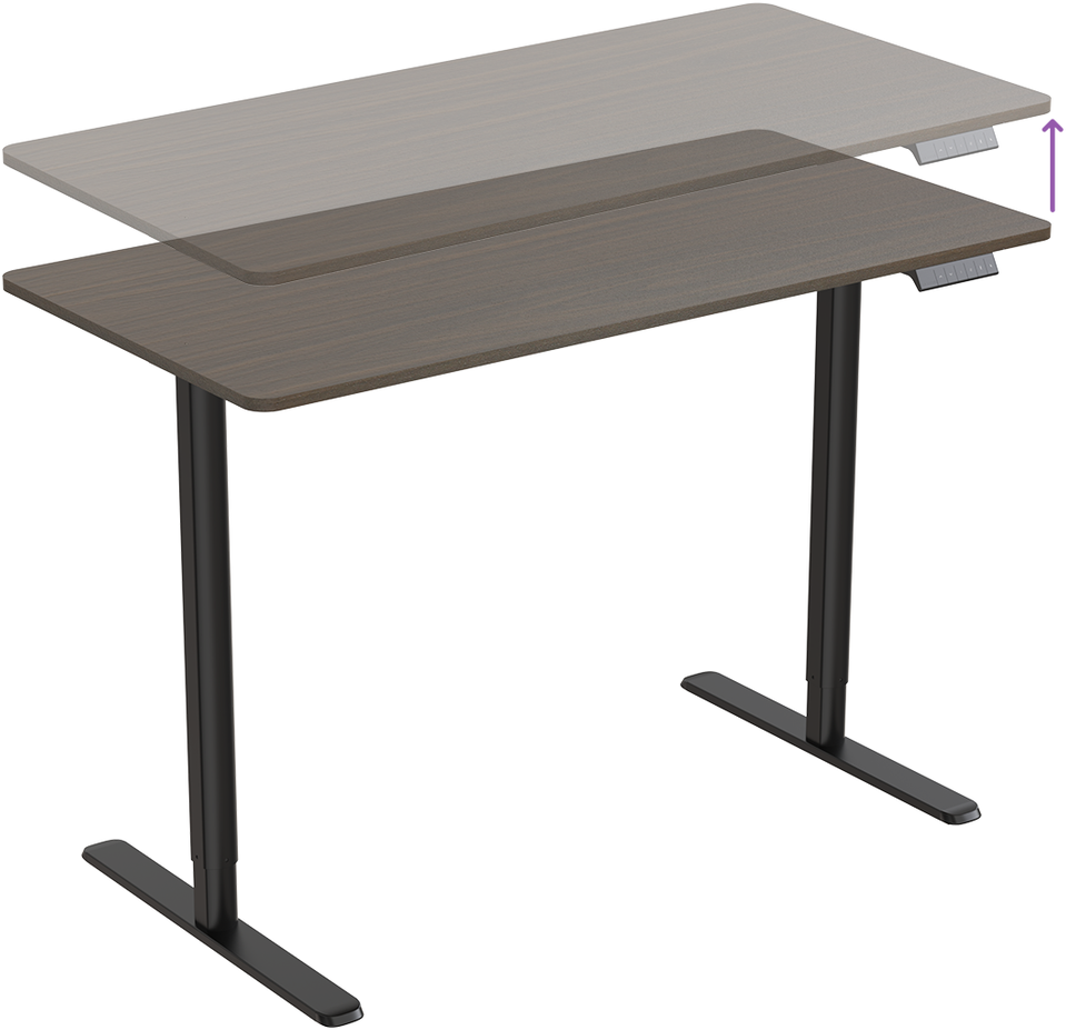Elektrinis rašomasis stalas Spacetronik Moris 121BT, 120 × 60 cm