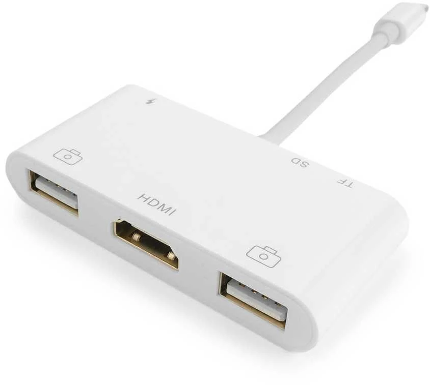 Spacetronik Multiport iPhone Lightning 9in1 SPU-M13