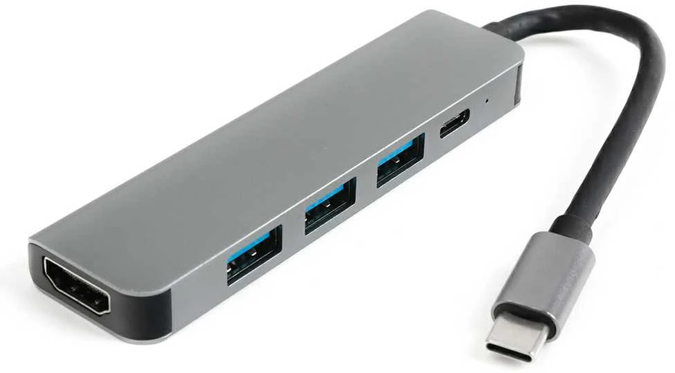 Spacetronik Kelių prievadų SPU-M12 USB-C HDMI USB 3.0 SPU-M12