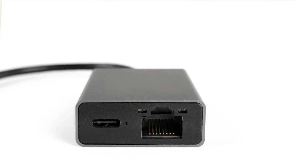 Spacetronik Daugiaportis USB-C su USB-C + RJ45 SPU-M08 gigabito