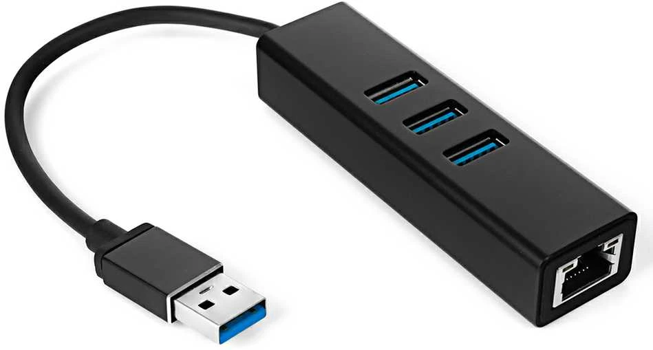 USB šakotuvas Spacetronik 3xUSB + RJ45