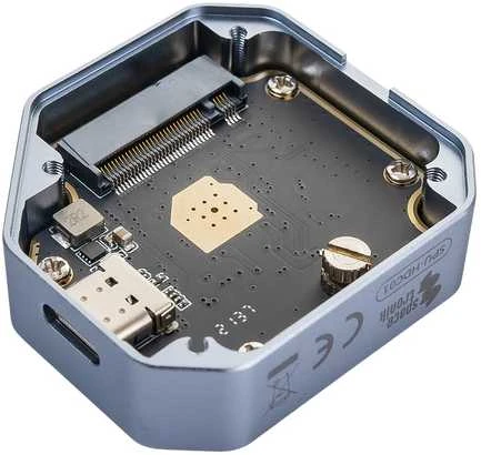 „Spacetronik“ nešiojamas mobilusis M.2 NVME 10 HDC01 disko dėklas