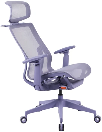 Spacetronik Ergonominė biuro kėdė su tinkleliu ir 3D porankiais, violetinė
