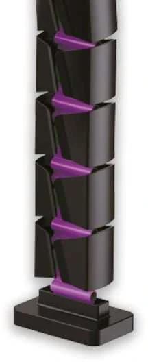 Spacetronik Kabelių tvarkiklis SPK-130BP juodas SPK130BP
