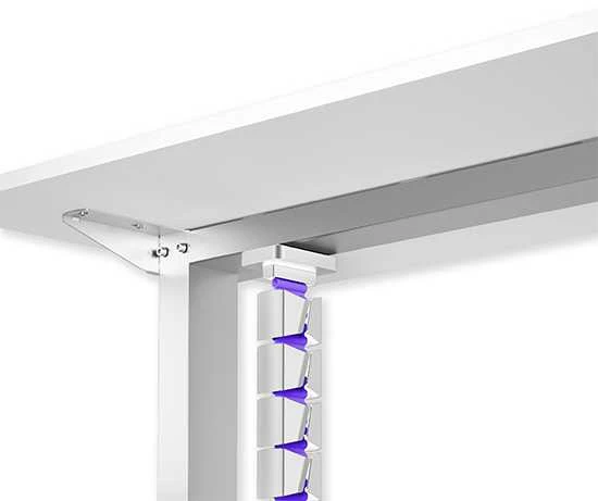 Spacetronik Kabelių organizatorius SPK-132WP baltas magnetas