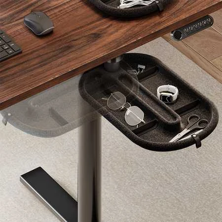 Spacetronik Veltinis po stalu esantis organizatorius 360 SPB136B juodas