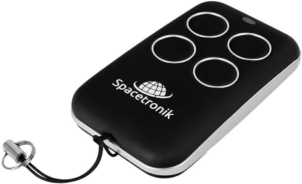 Spacetronik Universalus savaime kopijuojantis nuotolinio valdymo pultas 280-868 MHz juodos spalvos