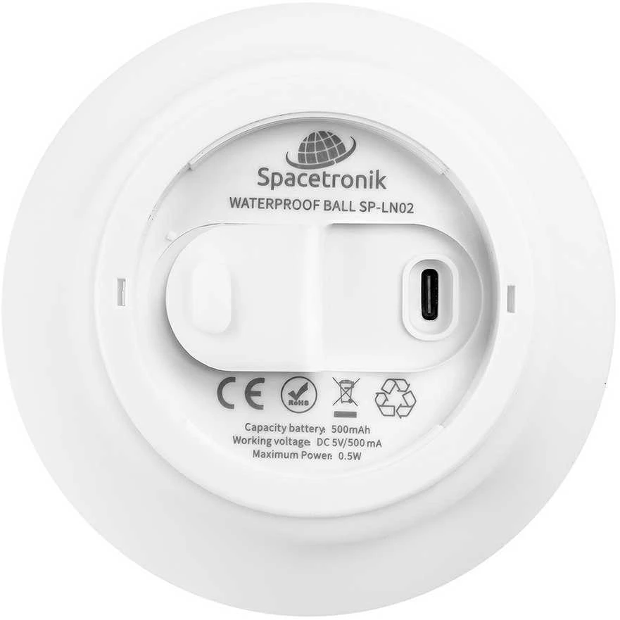 Spacetronik Plūduriuojanti vandeniui atspari RGB lempa USB nuotolinio valdymo pultas SP-LN02