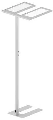 Spacetronik GLOW D24 Pro dvigubas LED toršeras, baltas