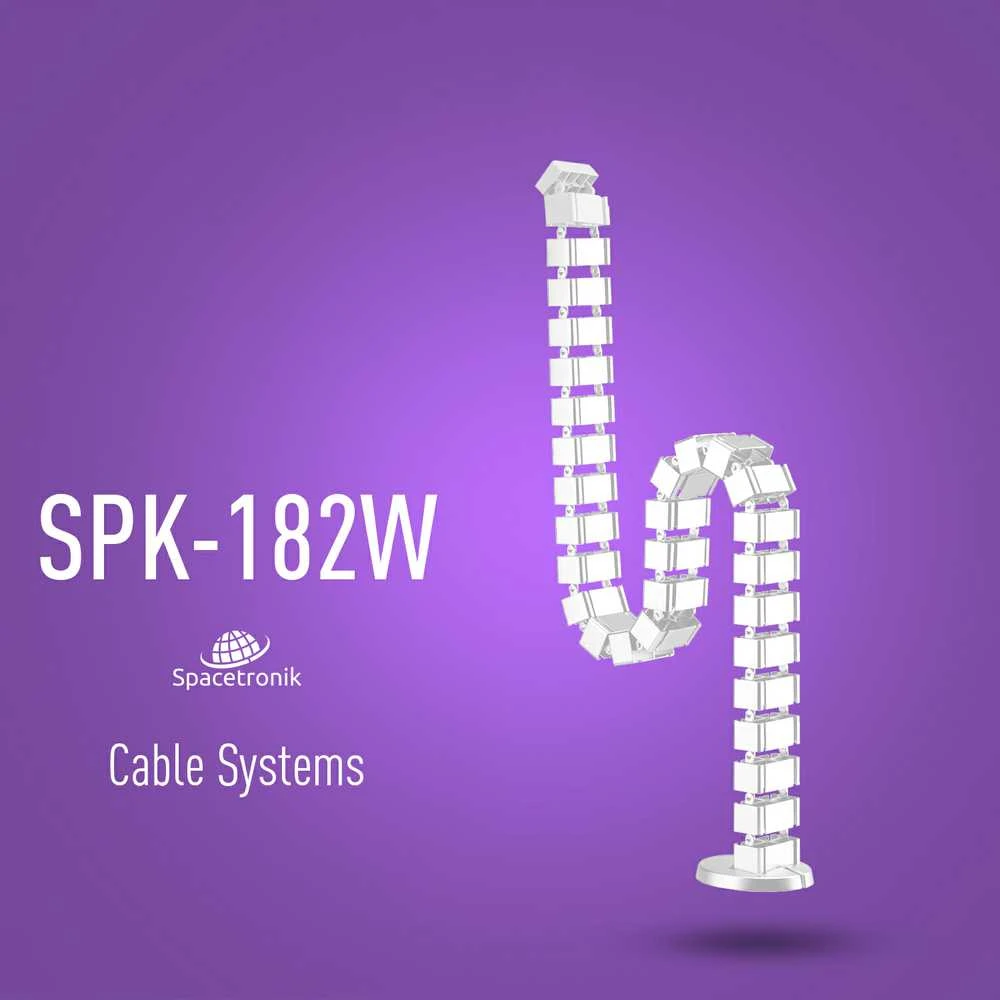 Spacetronik Magnetinis kabelio kreiptuvas SPK-182W 130cm