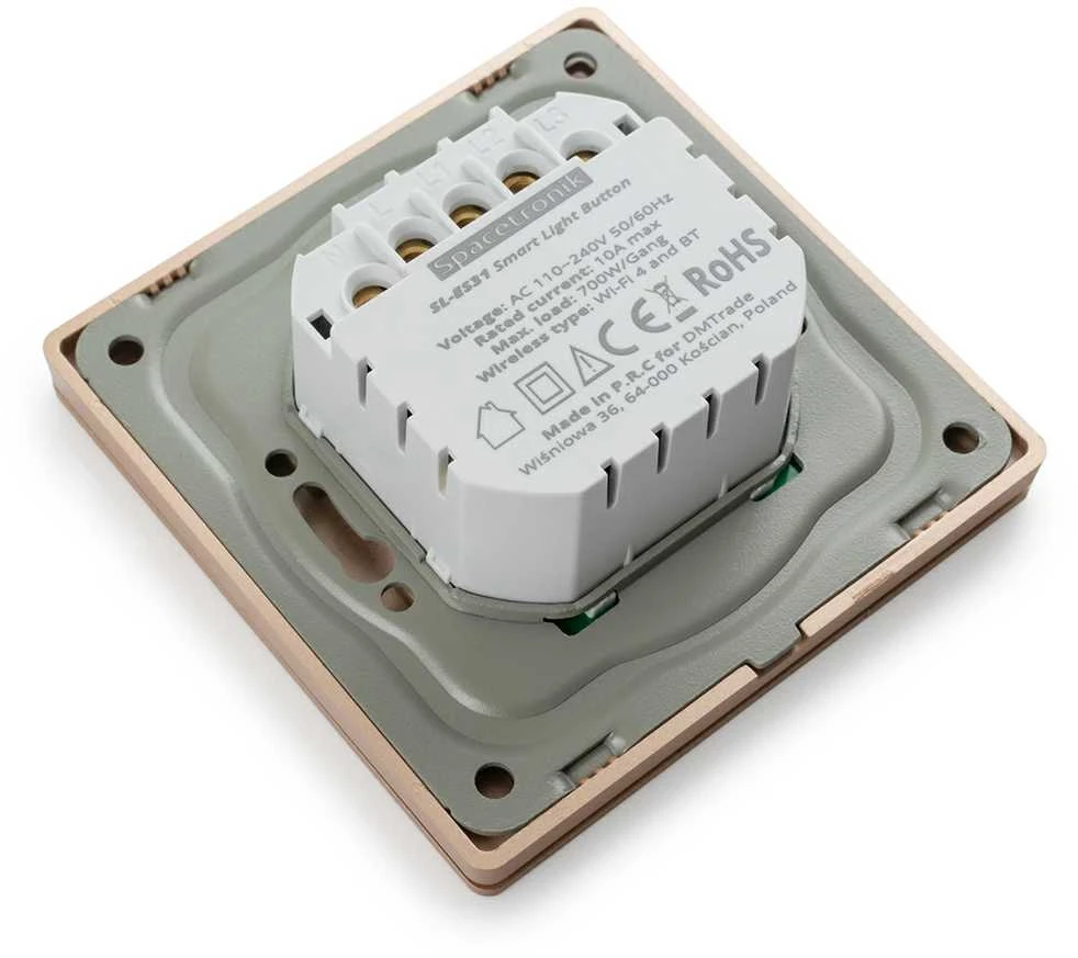 Spacetronik Smart Switch 1x TUYA SL-ES11 Electrum