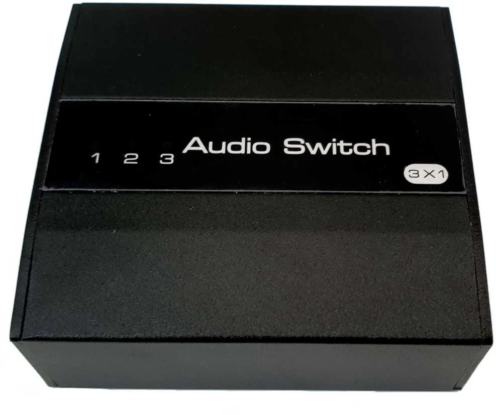 Spacetronik SPDIF Toslink 1x3 optinis garso skirstytuvas