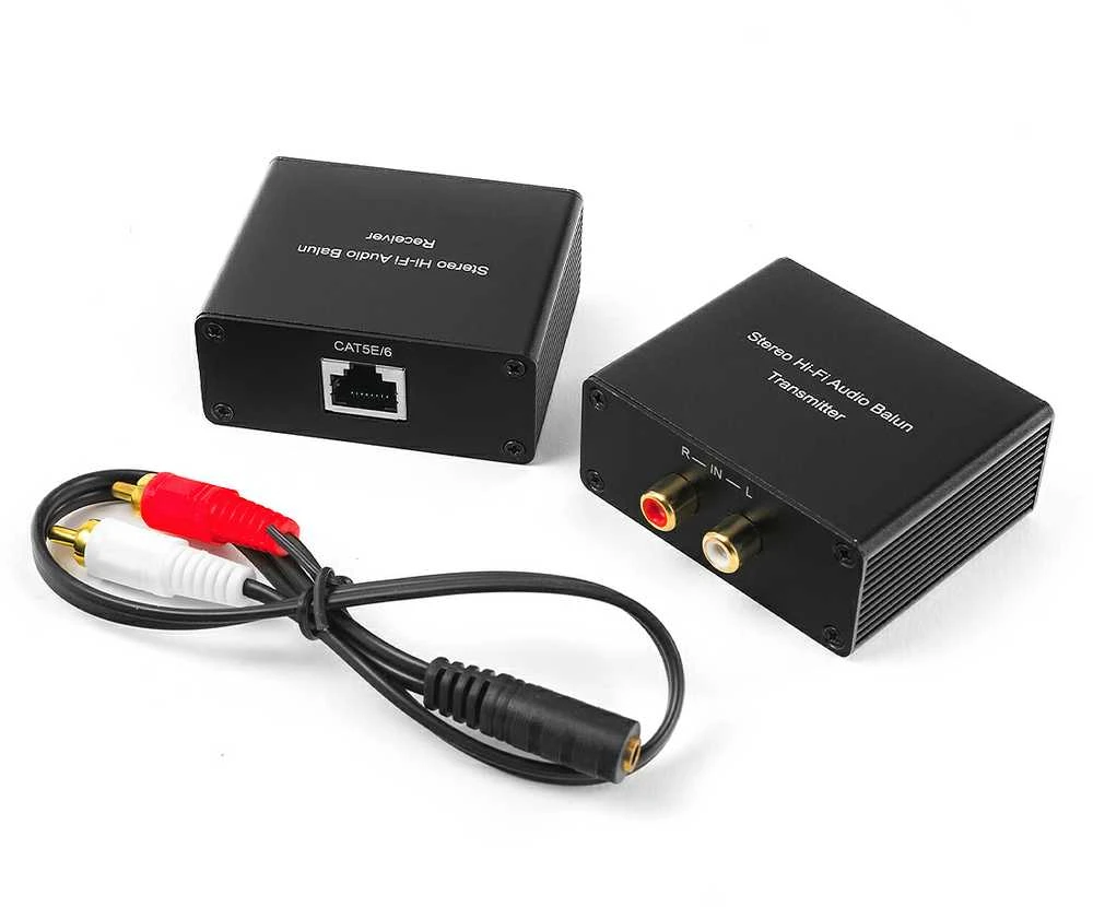 Spacetronik Garso R/L ilgintuvas per LAN SPA-LHF02