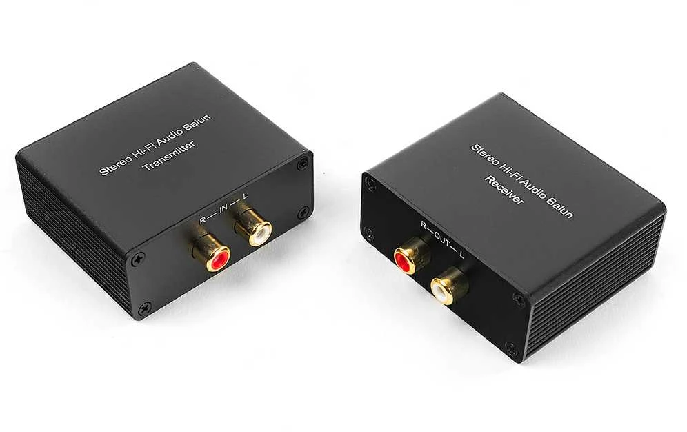 Spacetronik Garso R/L ilgintuvas per LAN SPA-LHF02