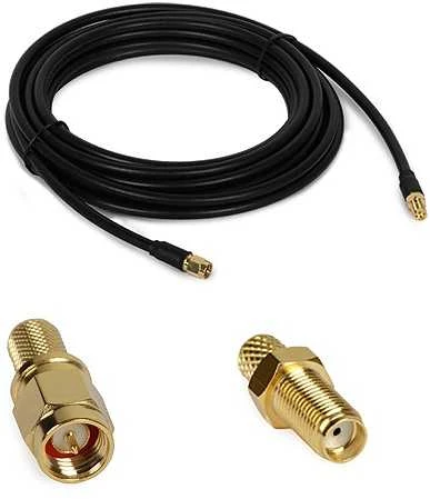 Antenos laidas su SMA jungtimis, 10 m