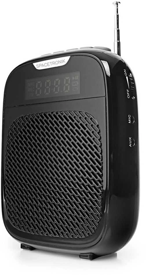 Spacetronik Laidinis balso stiprintuvo mikrofonas SP-VA11 +FM