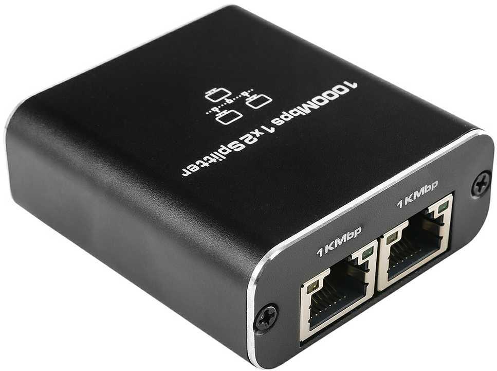Spacetronik Tinklo skirstytuvas RJ45 1 į 2 SP-LC22 SP-LC22