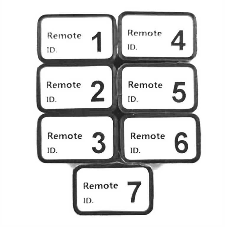 Spacetronik RJ45 identifikatoriai LAN x7 testeriams, skirti SP-LTA01