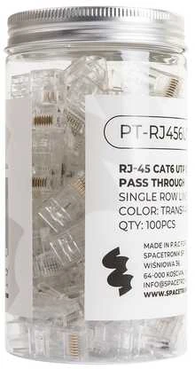 Spacetronik RJ45 kištukas 6 kat. UTP NC-RJ456UT-11 100 vnt.