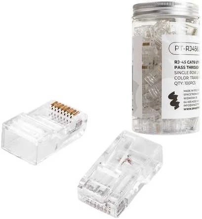 Spacetronik RJ45 kištukas 6 kat. UTP NC-RJ456UT-11 100 vnt.