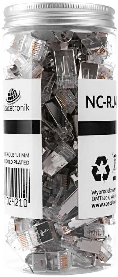 Spacetronik RJ45 kištukas 7 kat. FTP NC-RJ457FT-11 100 vnt.