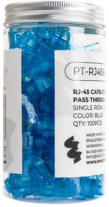 Spacetronik RJ45 kištukas, praėjimo kat.6 UTP PT-RJ456UB-1 100 vnt.