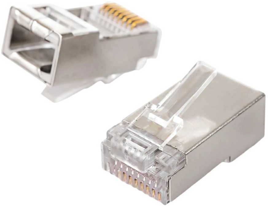 Spacetronik RJ45 tiesioginis cat5e FTP kištukas PT-RJ455FT-0 25 vnt.