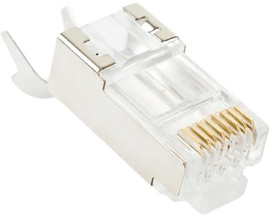 Spacetronik RJ45 tiesioginis cat7 kištukas FTP PT-RJ457FT-15 50 vnt.