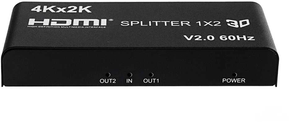 Spacetronik 1x2 SPH-RS102_V20 4K 60 Hz HDR HDMI skirstytuvas