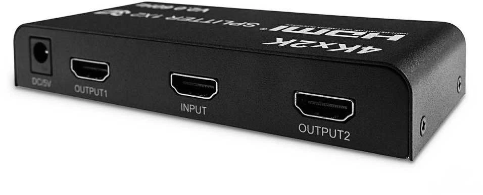 Spacetronik 1x2 SPH-RS102_V20 4K 60 Hz HDR HDMI skirstytuvas