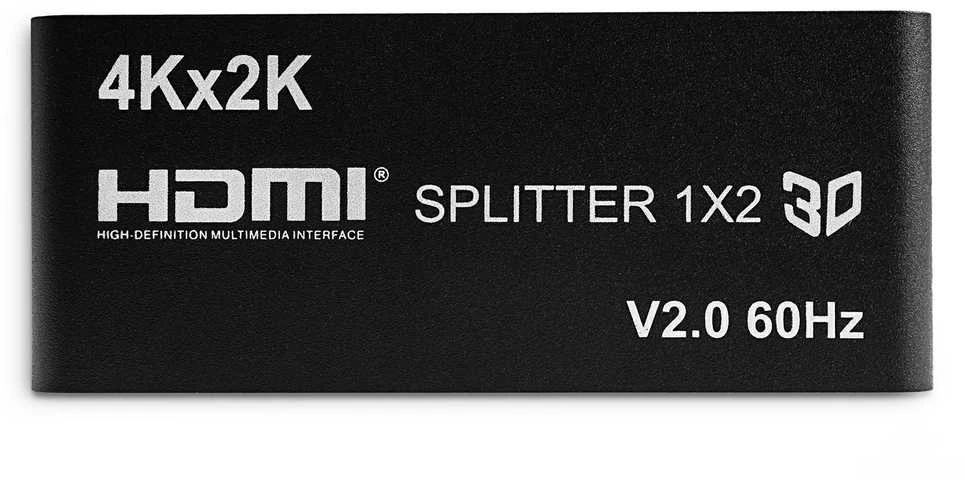 Spacetronik 1x2 SPH-RS102_V20 4K 60 Hz HDR HDMI skirstytuvas