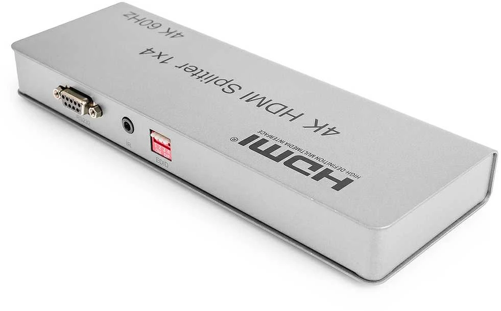 Šakotuvas Spacetronik HDMI skirstytuvas 1x4 SPH-RS104_V46 4K 60 Hz CEC