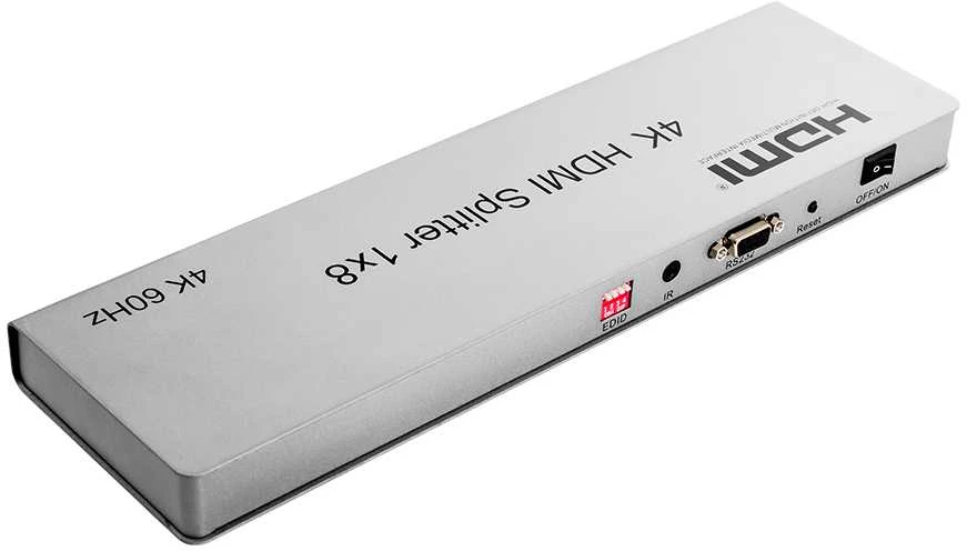 Spacetronik HDMI skirstytuvas 1x8 SPH-RS108_V46 4K 60Hz CEC