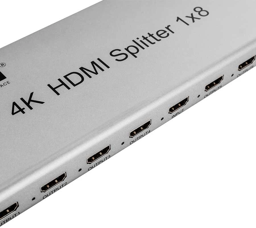 Spacetronik HDMI skirstytuvas 1x8 SPH-RS108_V46 4K 60Hz CEC