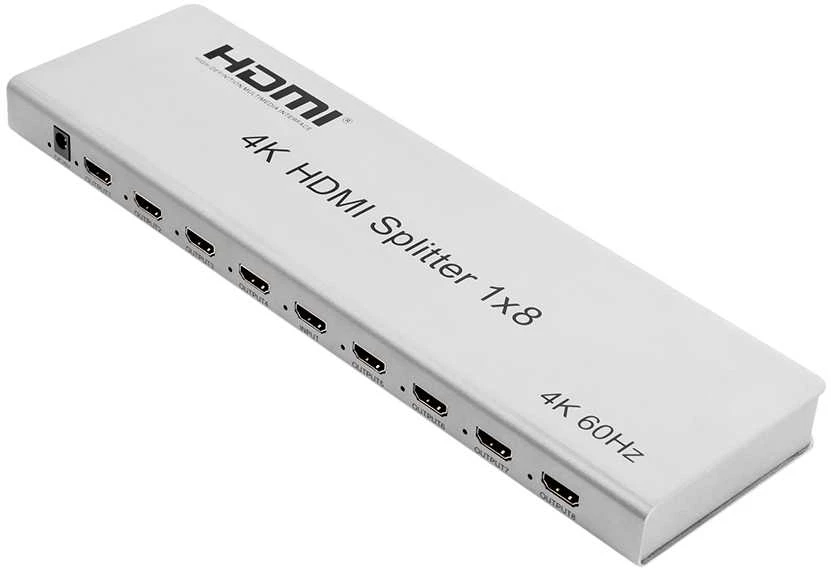 Spacetronik HDMI skirstytuvas 1x8 SPH-RS108_V46 4K 60Hz CEC