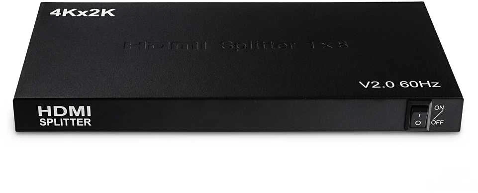 Spacetronik 1x8 SPH-RS108_V20 4K 60 Hz HDR HDMI skirstytuvas