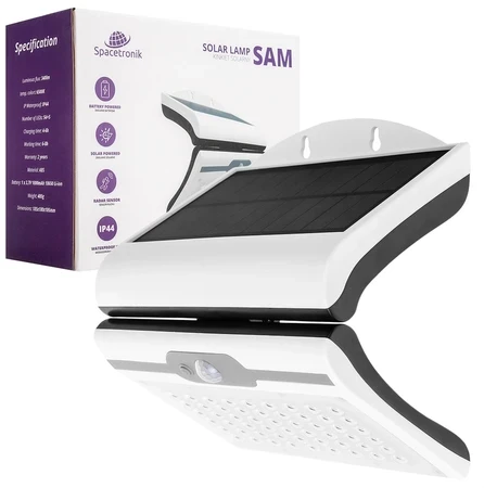 Spacetronik SAM 40W Automatinis LED sieninis šviestuvas be laidų