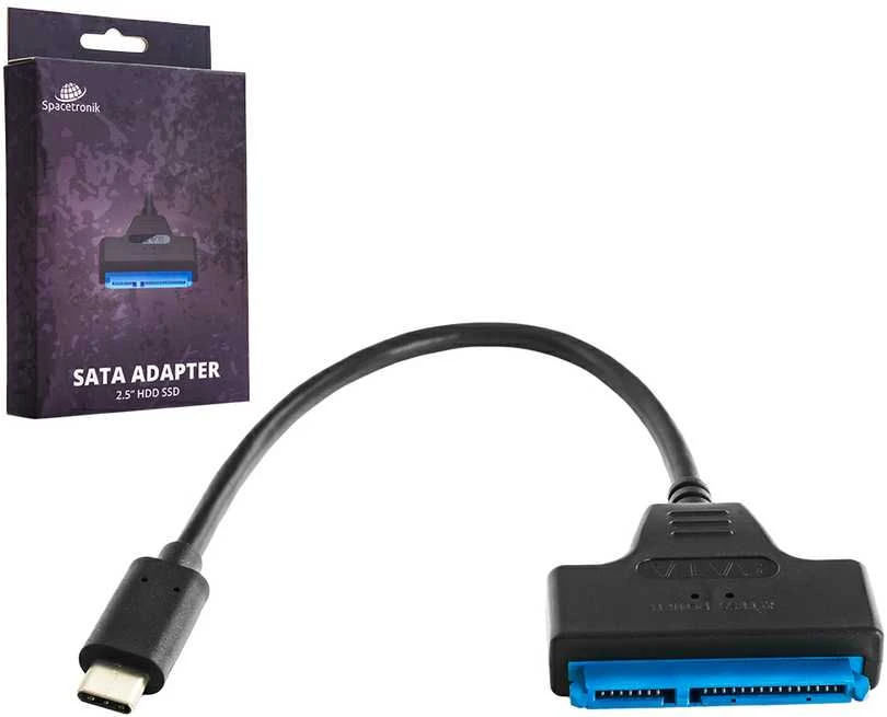 SATA į USB-C adapteris su pakuote