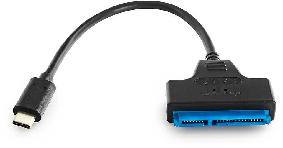 Spacetronik SATA III į USB-C HDD SDD adapteris