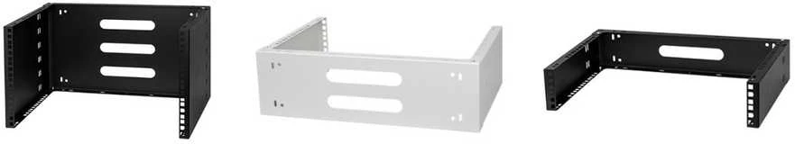 Sieninės lentynos laikiklis 19" 3U 330mm Pilka
